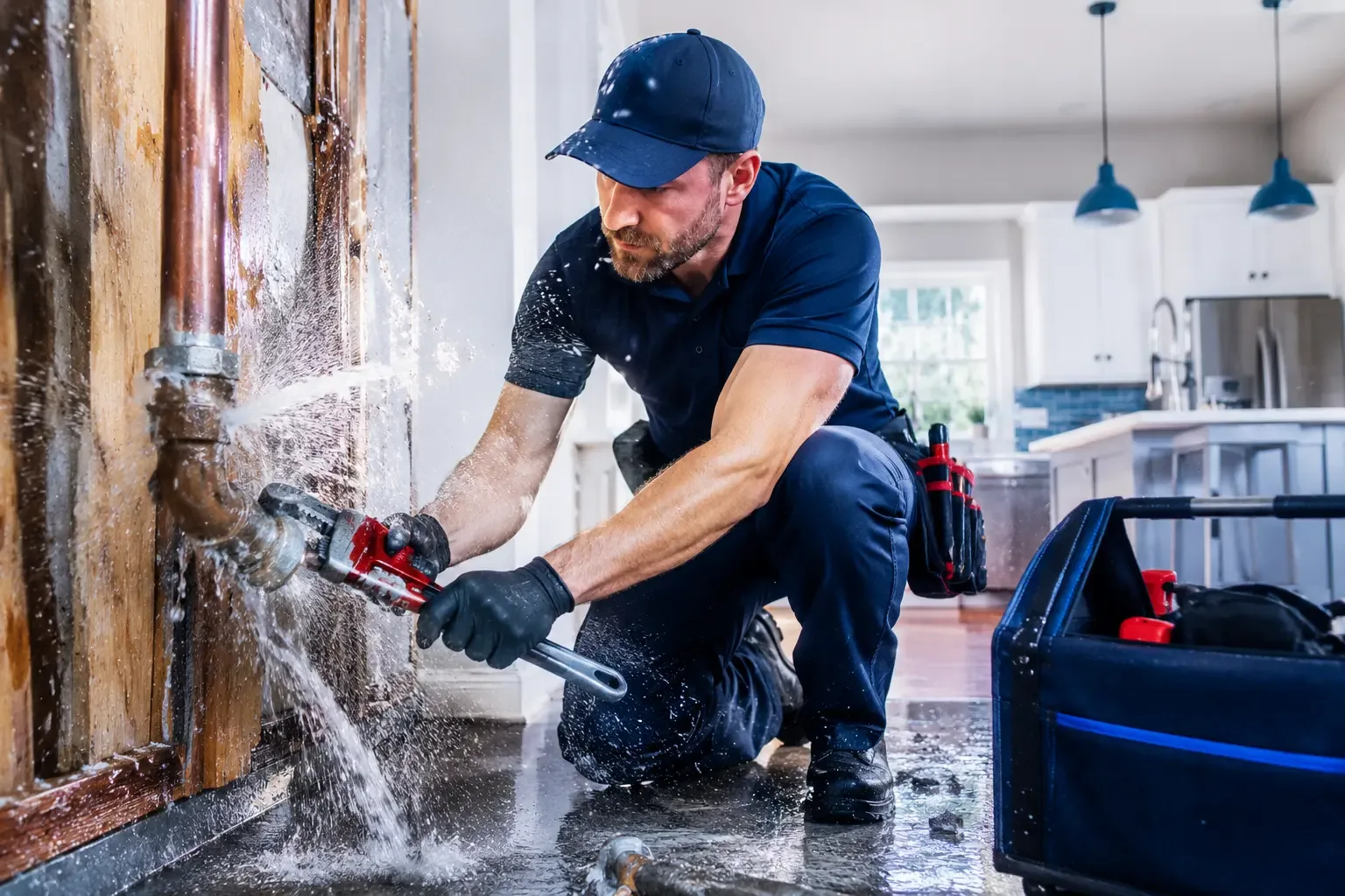 Local emergency pipe repair professionals in Benton Harbor, MI